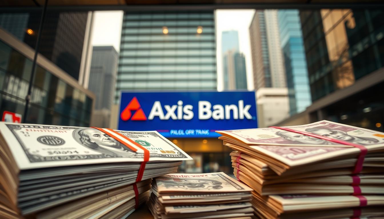 Axis Bank charges for currency conversion (USD to INR)